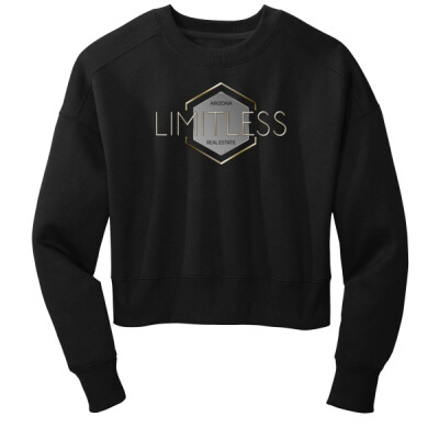 Ladies Cropped Crewneck Thumbnail