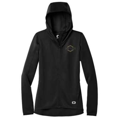 Ladies Limitless Ogio Stealth Full Zip Jacket with Hood Thumbnail
